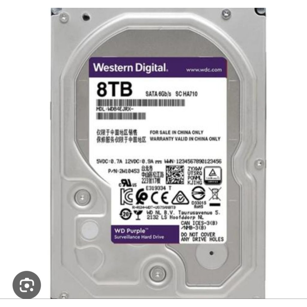 Hard Disk Internal 8TB