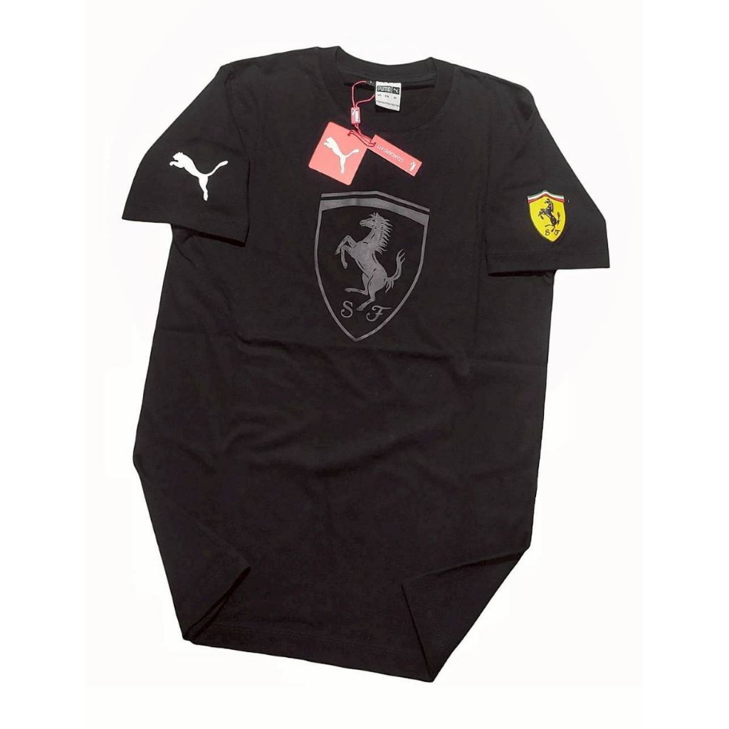 NEW ‼️ PUMA FERRARI T-Shirt Branded Premium Kaos Distro Lengan Pendek 100% Cotton Combed 24S Origina