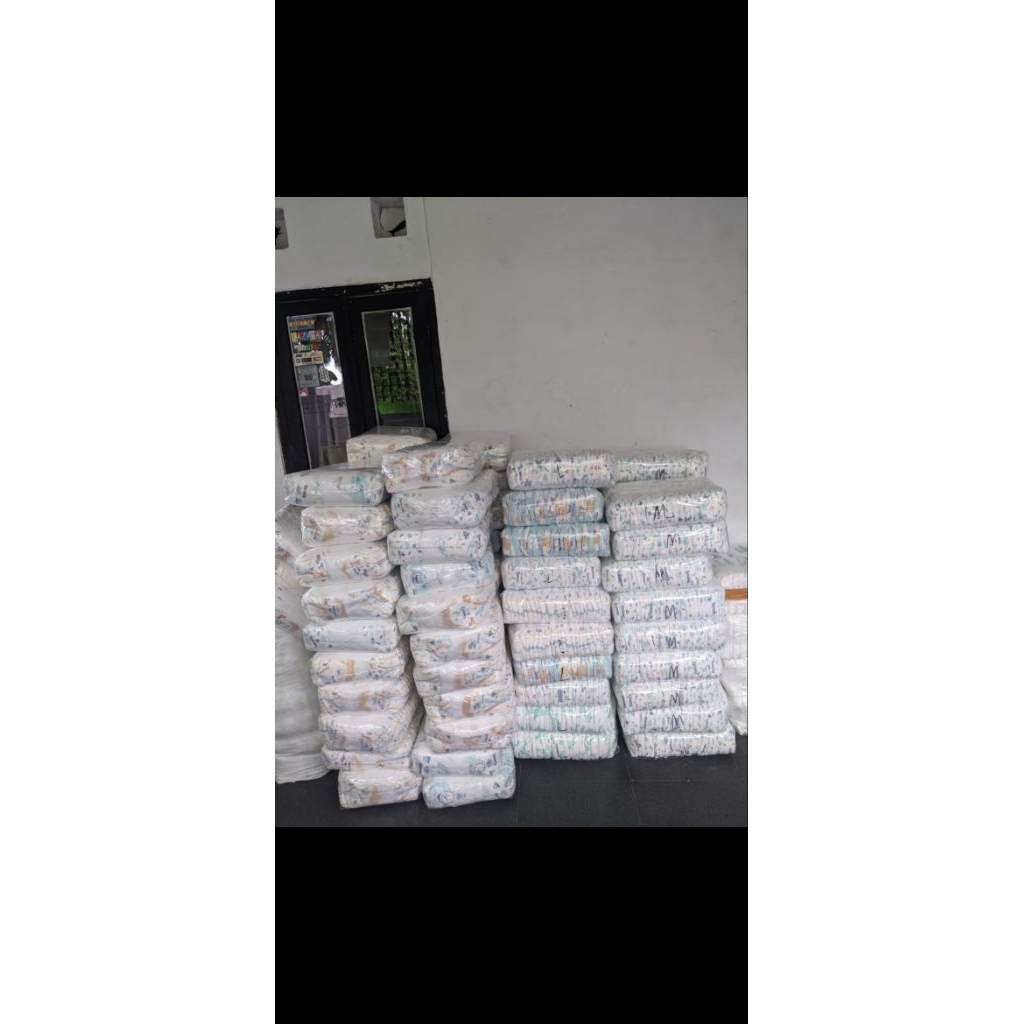 popok bayi/pempers curah repack non kemasan 1pak isi 50pcs size S.M.L.XL.XXL