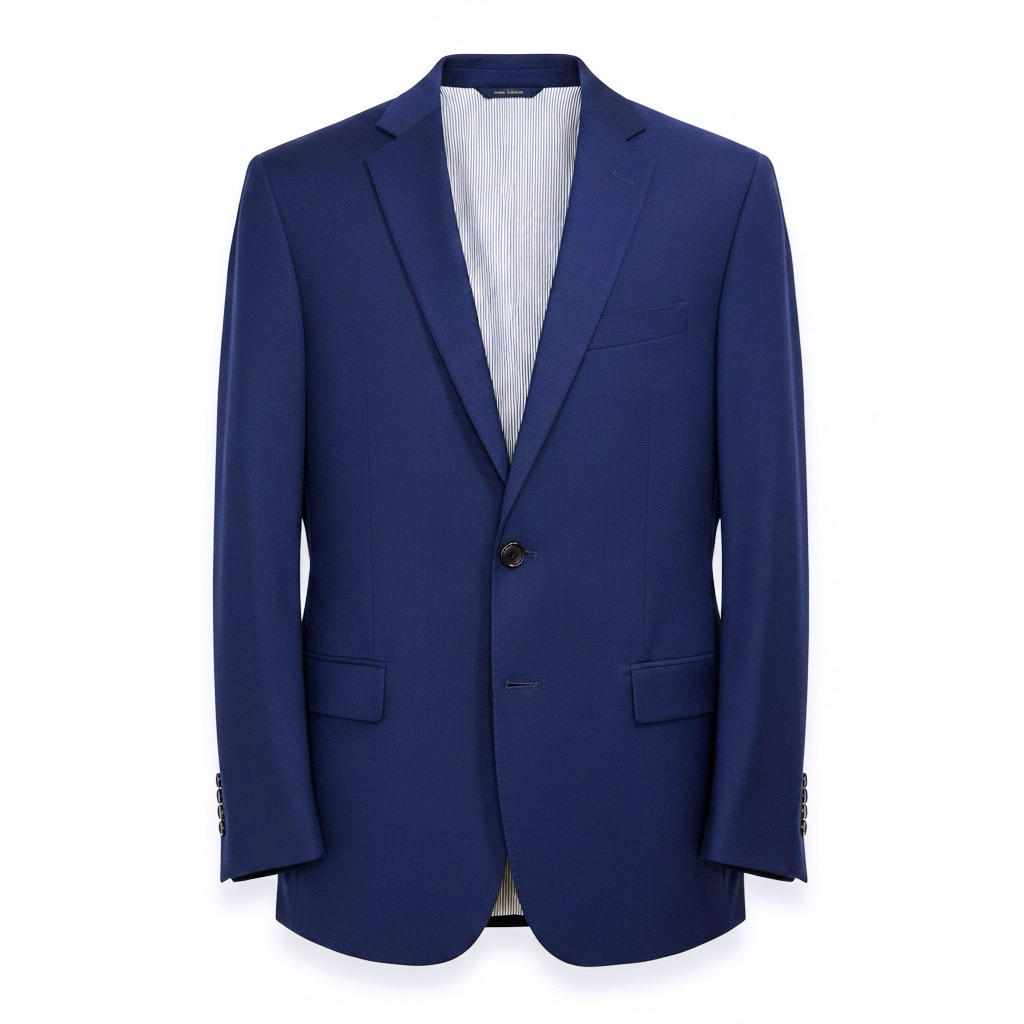 Brand New - Brooks Brother - Regent Fit Wool Blended Blazer / Suit / Sport Coat / Jas - Blue - Size 