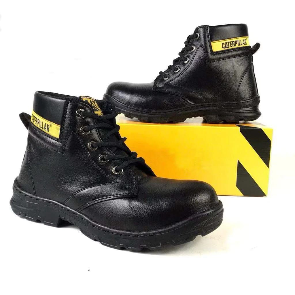 sepatu safety pria ujung besi sneakers kerja lapangan septy sepatu proyek septy