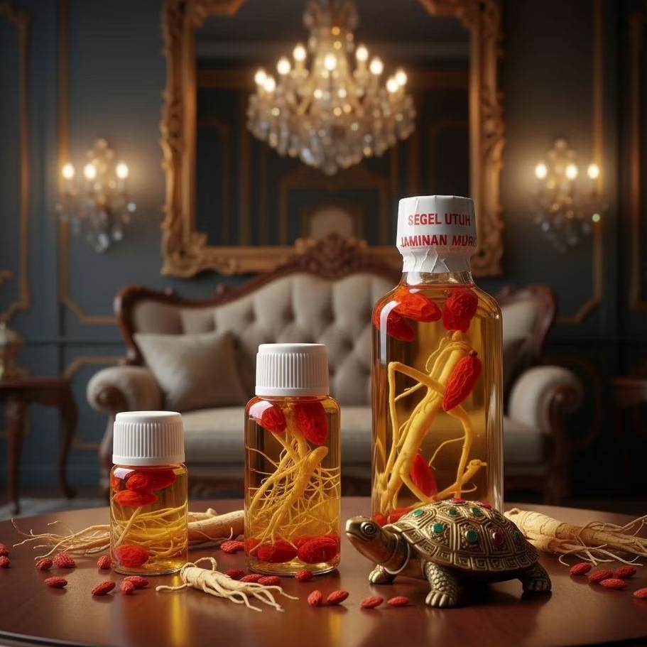 MINYAK BULUS GINSENG MERAH || ASLI & ORIGINAL