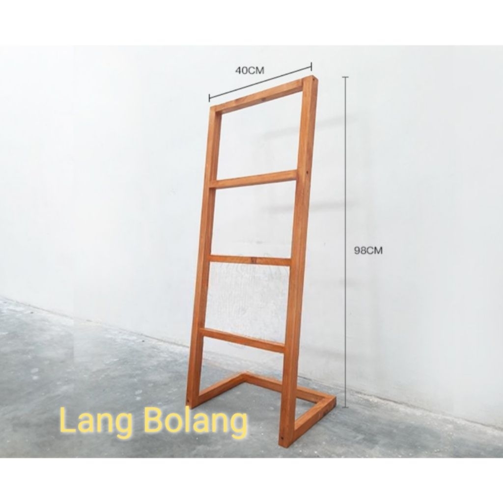 Rak Gantungan Sajadah / Rak Gantungan Mukena / Rak Gantungan Baju dan lain lain / Ladder Hanger