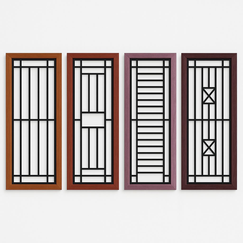 Teralis Jendela Minimalis Besi Kotak: Custom Ukuran Anti Maling Kuat Tebal