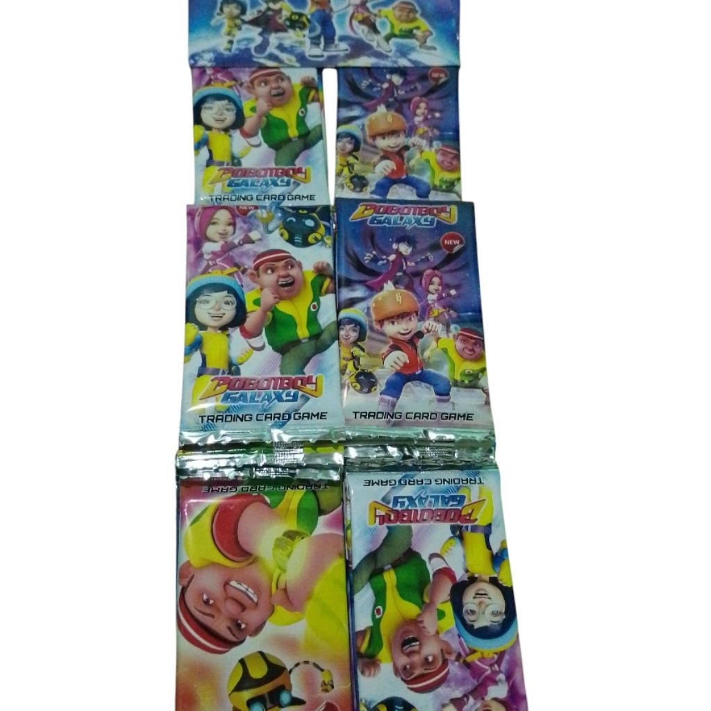 Kartu BOBOIBOY//kartu BOBOBOY//mainan anak anak