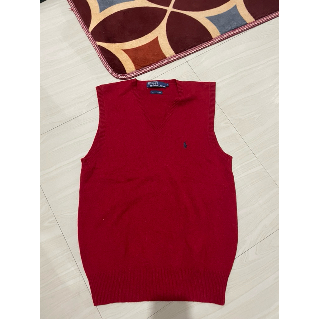 Vest polo wool domba