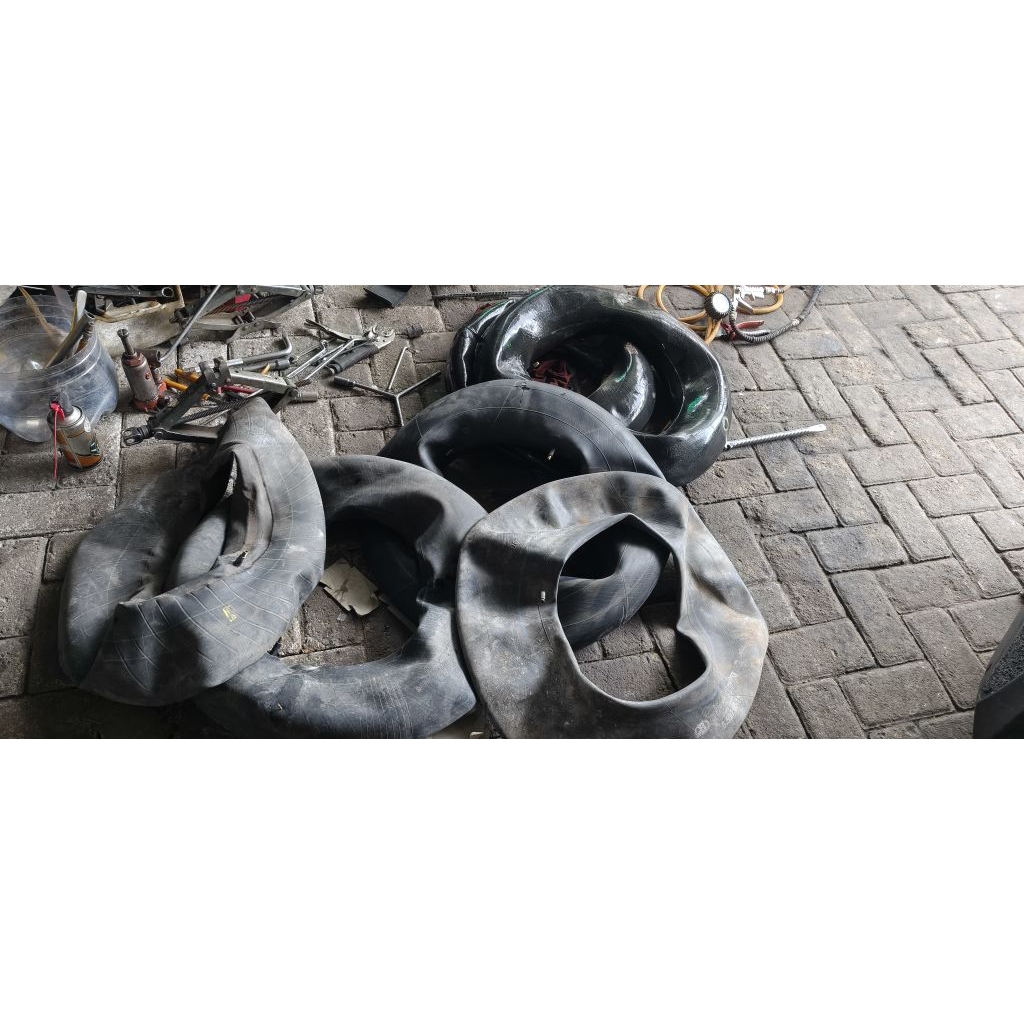 ban dalam mobil bekas untuk tali