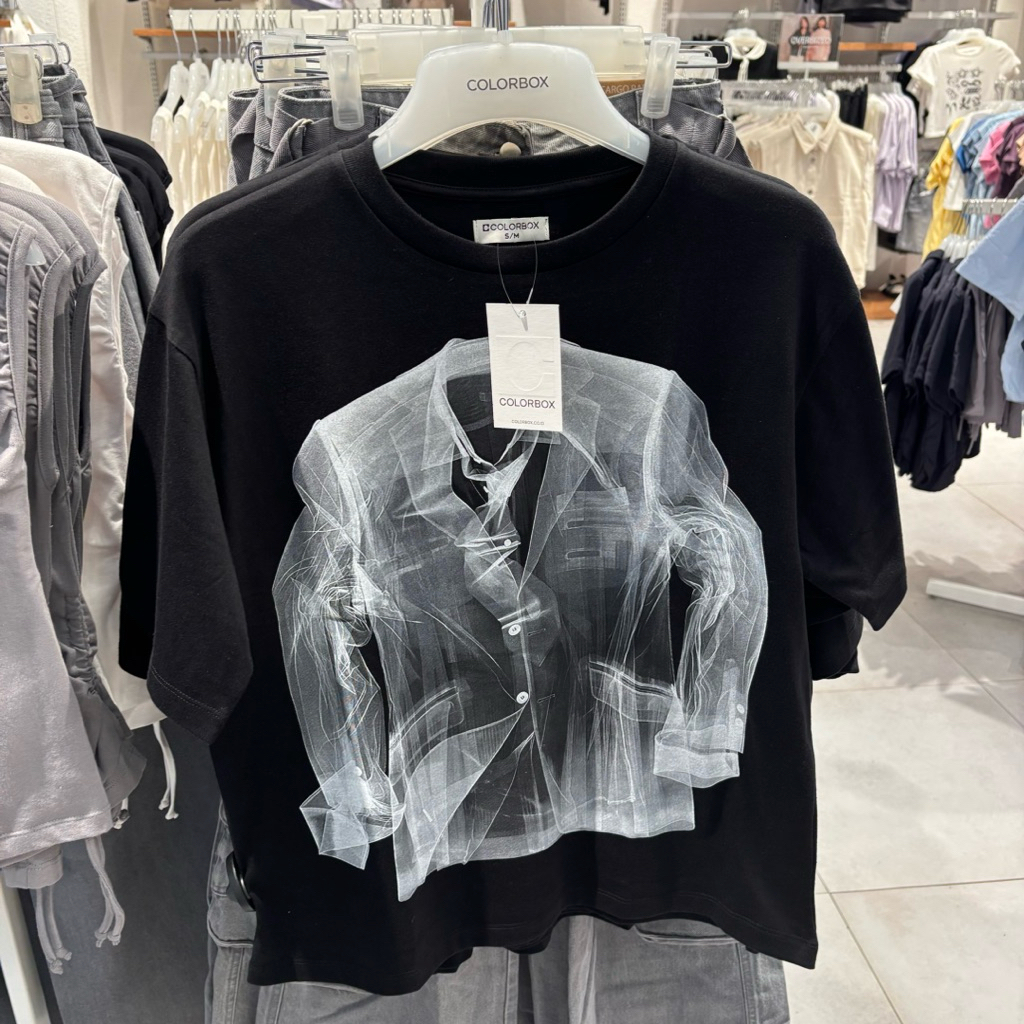 kaos lengan pendek printed colorbox sale