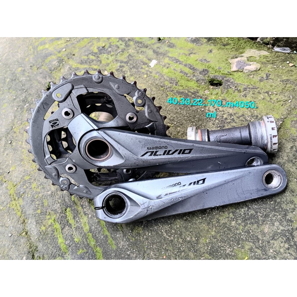 Crank Shimano Alivio M4050 Include BB