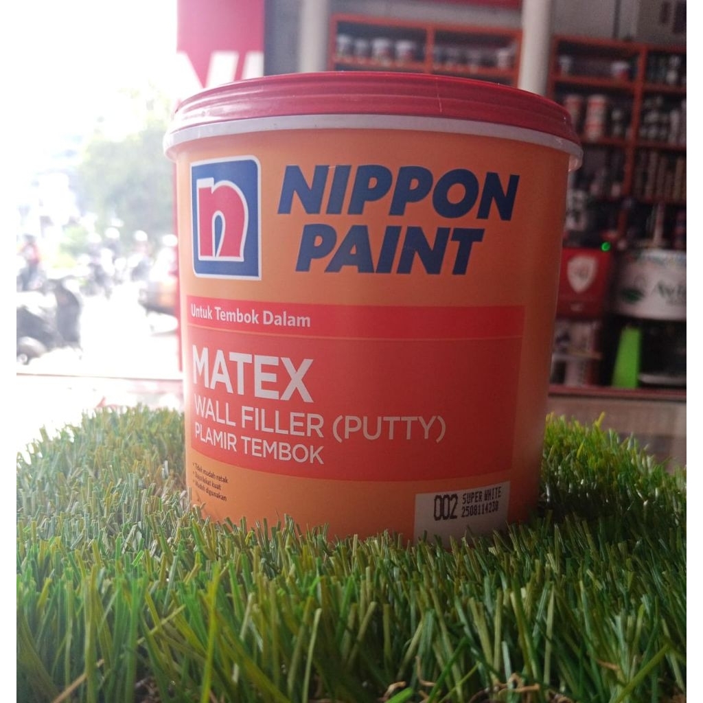 NIPPON PAINT -MATEX PLAMIR TEMBOK-MATEX DEMPUL NIPPON PAINT-1KG-MATEX WALL FILLER-MATEX PUTTY