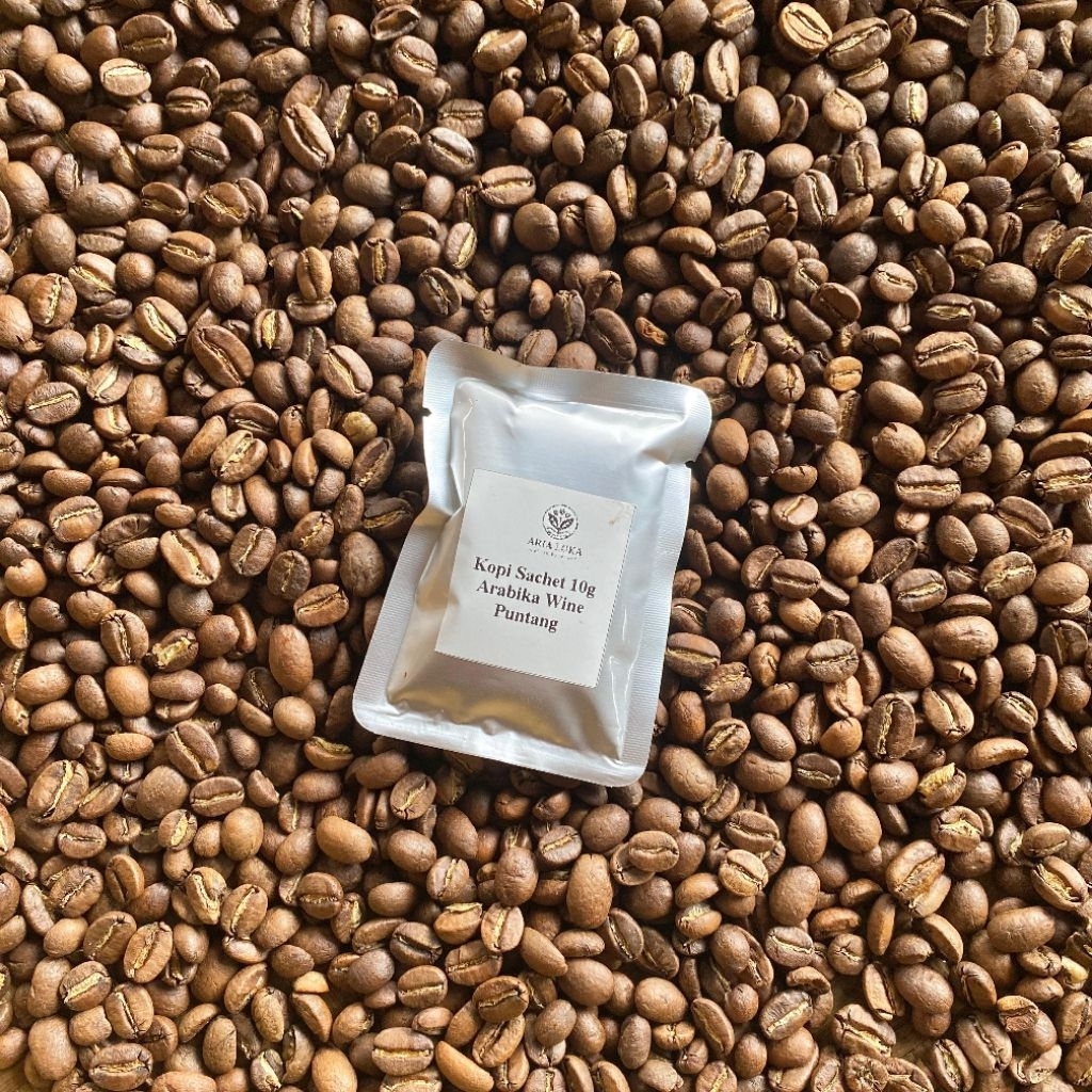 Aria Loka - Kopi Sachet Puntang Wine Arabica Specialty 10g