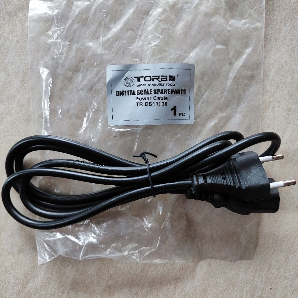 Tora Original Adaptor Ces Cas Casan Charger Timbangan Digital Sembako Buah Sayur Laundry 30 40 Kg
