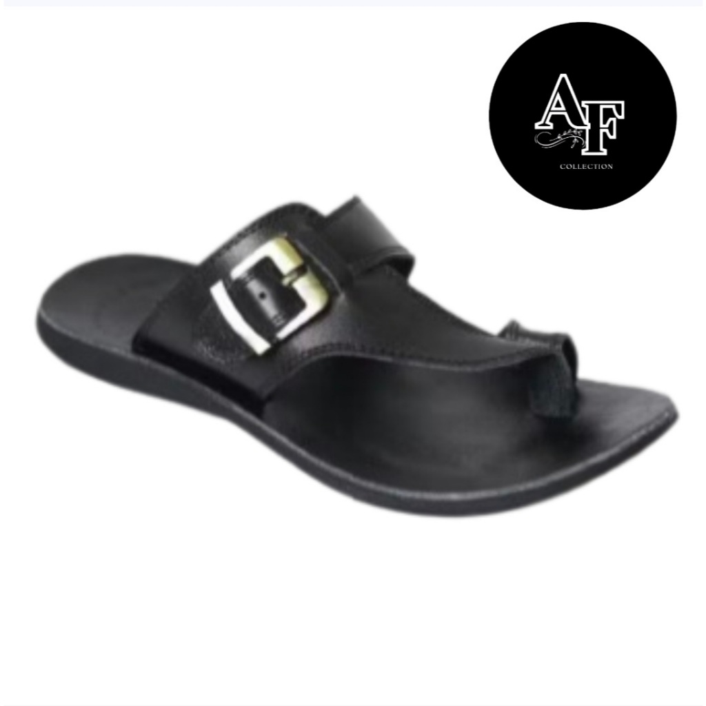 Sendal Kulit Pria Handmade Sandal Jepit Jempol