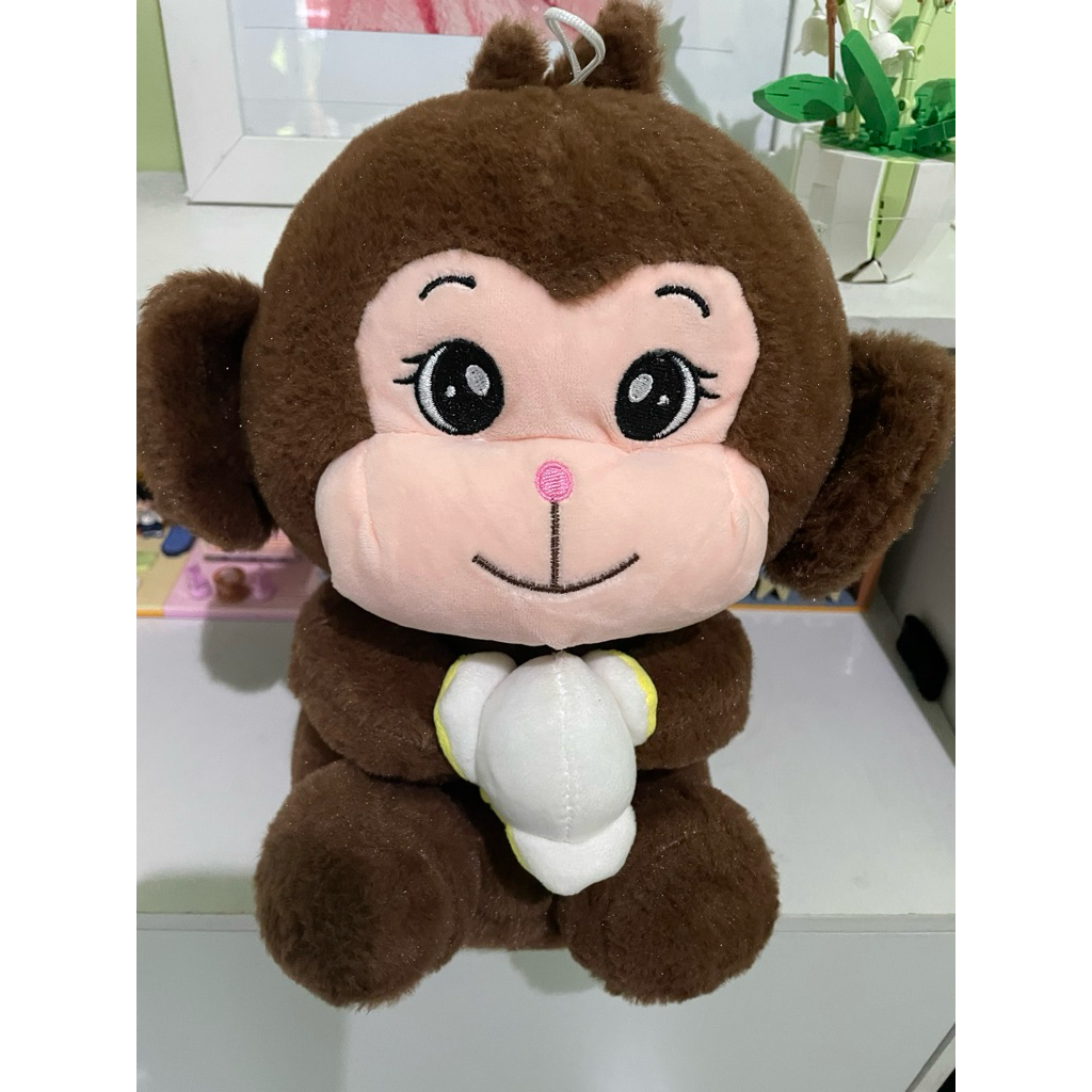 boneka monyet bless glass