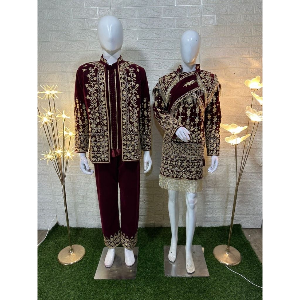 baju pengantin minang premium