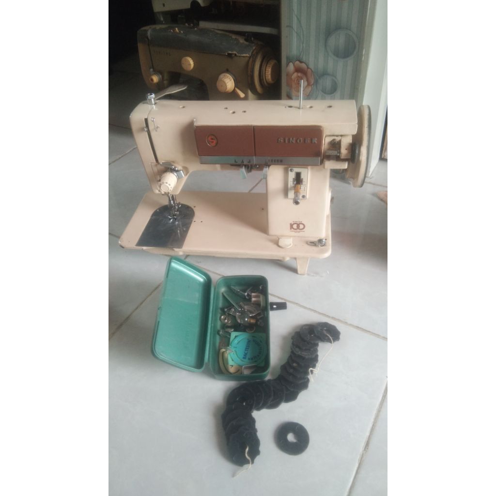 mesin jahit singer kuno normal