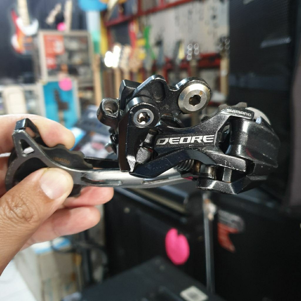 Rear Deraileur RD DEORE M592 SHIMANO 9 Speed Japan long