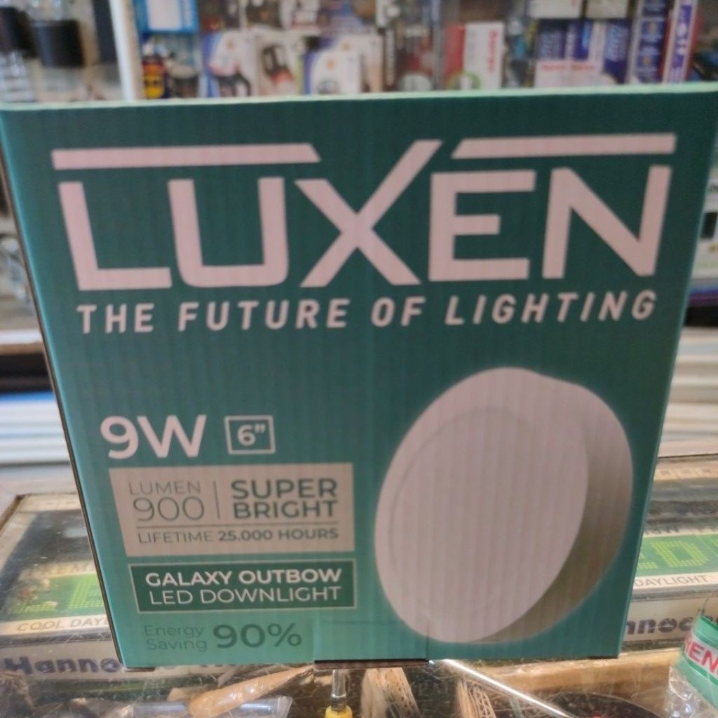 Downlight OB Outbow Timbul LUXEN 9WATT Galaxy Outbow LED downlight