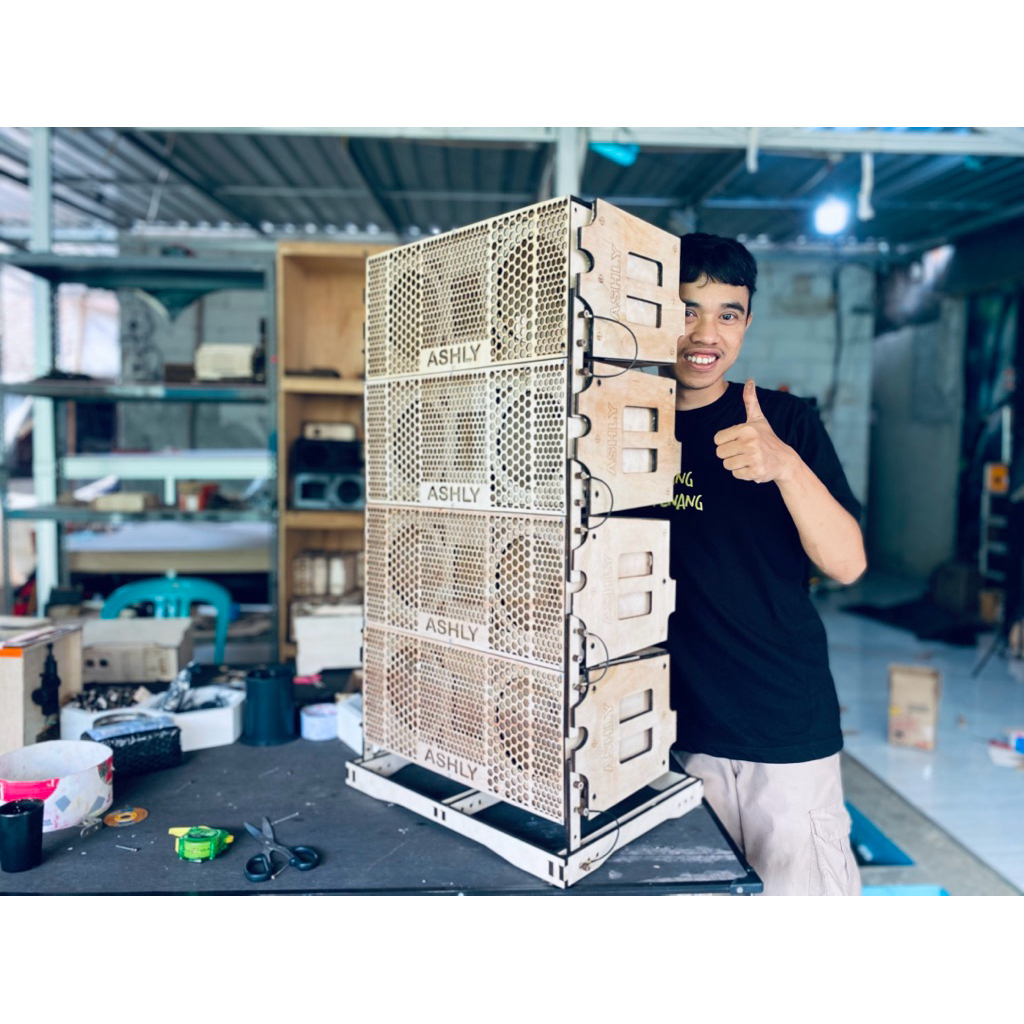 Line Array 6 Inch Double + Tweeter