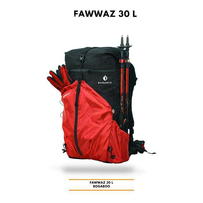 The North Faace - Tas Seri Fawwaz Backpack Ultralight Frameless 30 L Waterproof - Tas Ultralight