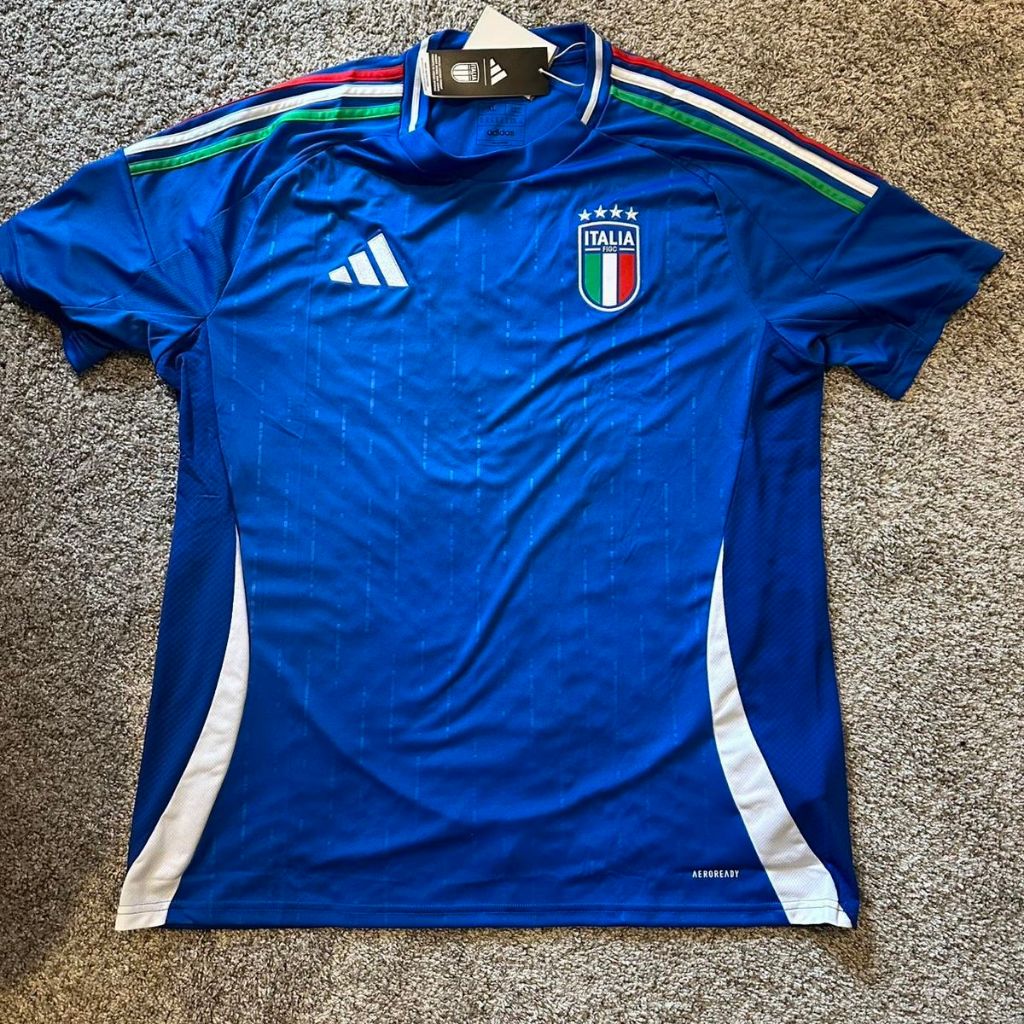 JERSEY BOLA ITALIA HOME FULLPRINT