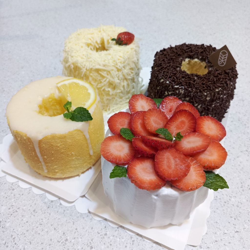Mini Chiffon Cake Set