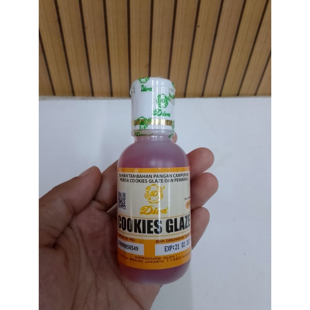 DIVA COOKIES GLAZE 100GRAM / PENGKILAP NASTAR / DIVA COOKIES GLAZE PENGKILAP NASTAR