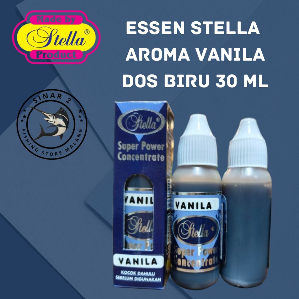 Essen Stella Dos Biru Aroma Vanila Premium 30 ml