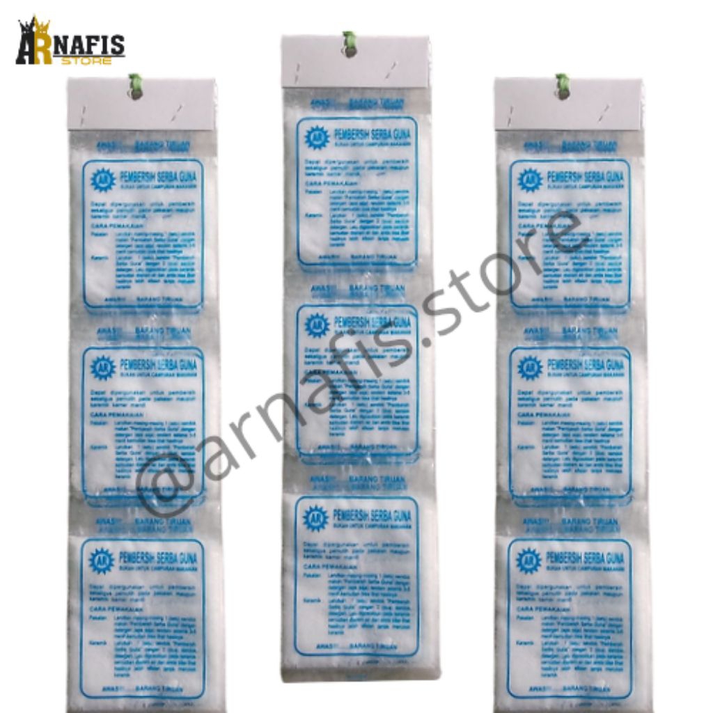 3 Renteng (36 sachet) Pembersih Serbaguna Serbuk Sitrun Pemutih Pakaian dan Pembersih Kerak