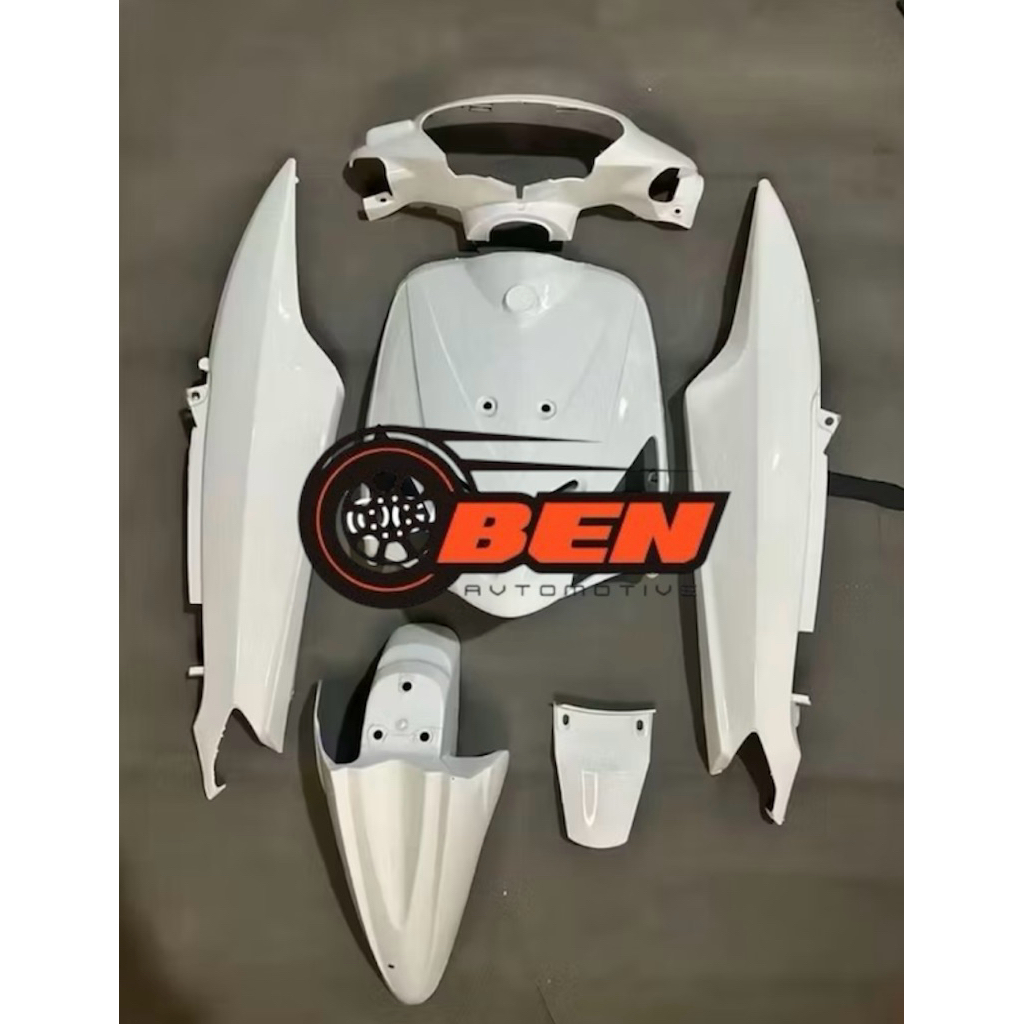 Full Set Body Halus Mio Sporty Warna Standar Putih