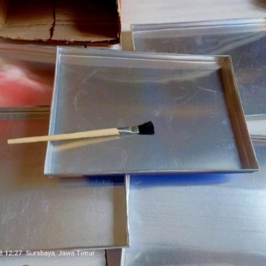 Loyang kue kering loyang kue nastar loyang oven bima  persegi 3 ukuran