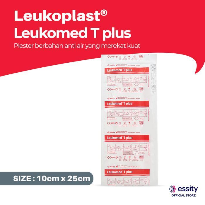 Leukoplast Leukomed T Plus 10 x 25 cm - Plester Luka Steril Pasca Operasi Transparan Anti Air