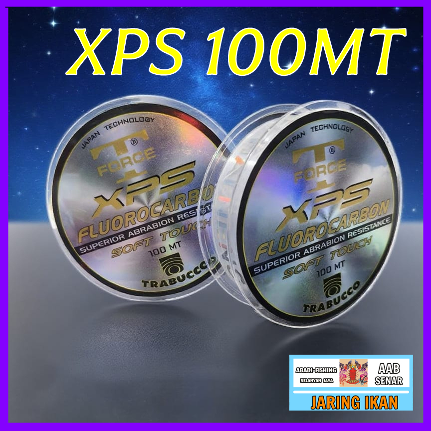 Senar Pancing Leader XPS FLUOROCARBON 100M/0.16MM-0.60MM FORCE