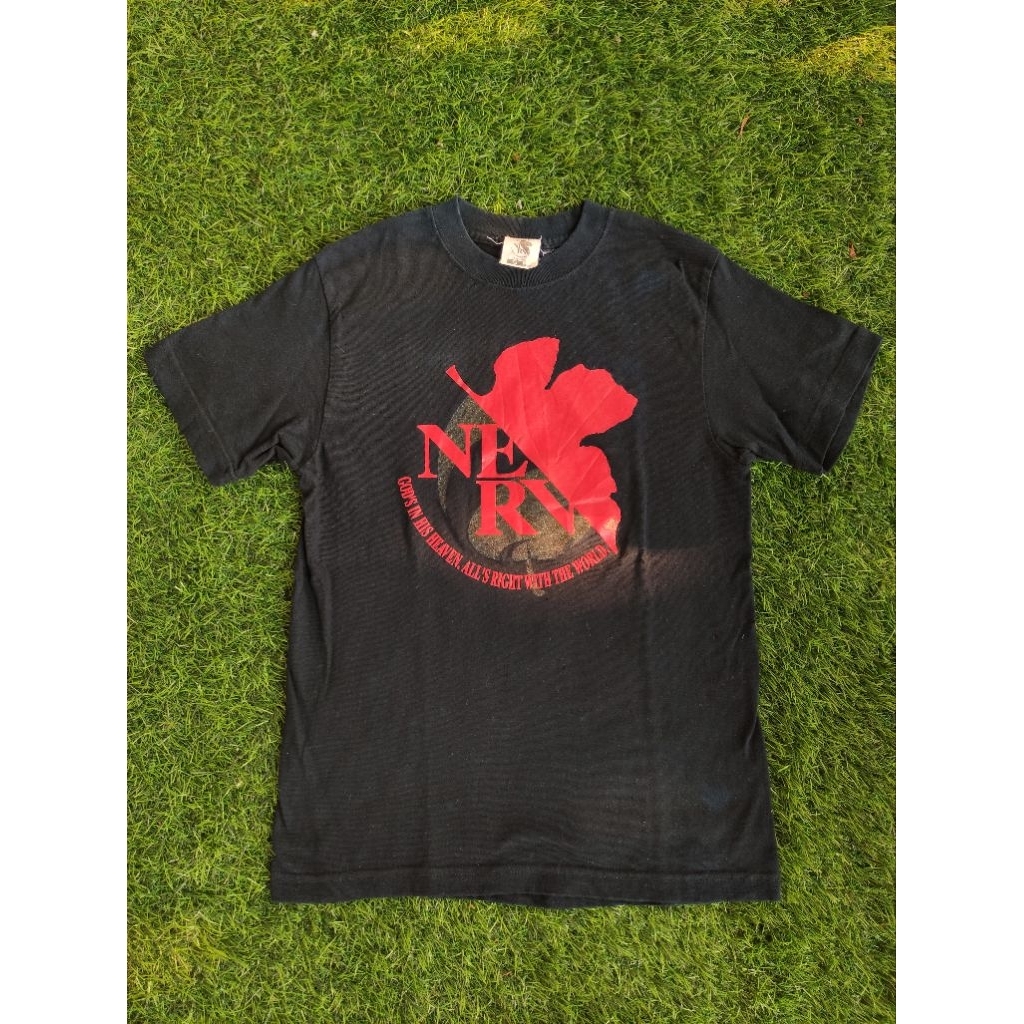 Kaos Vintage Cospa Neon Genesis Evangelion NERV
