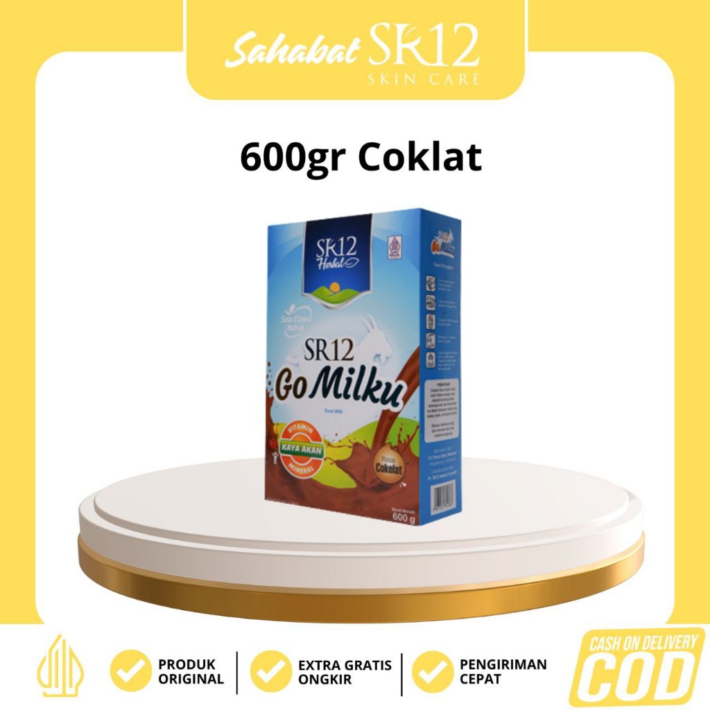 Go Milku Suplier SR12 Etawa Fast Delivery Promo Susu Kecerdasan Anak Belajar Online Coklat 600g