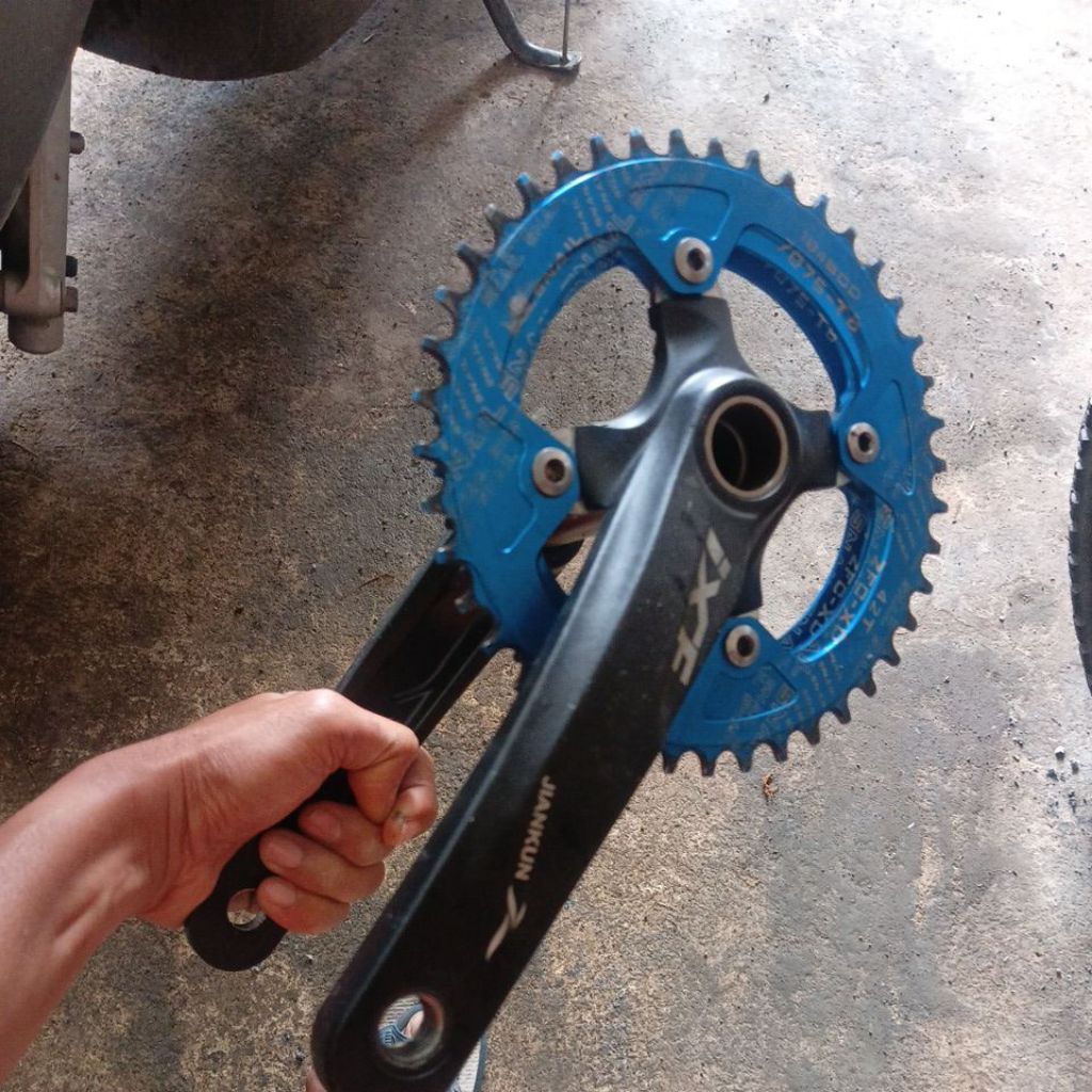 Crankset HT 2 Sepeda Roadbike/700C/Tanpa BB