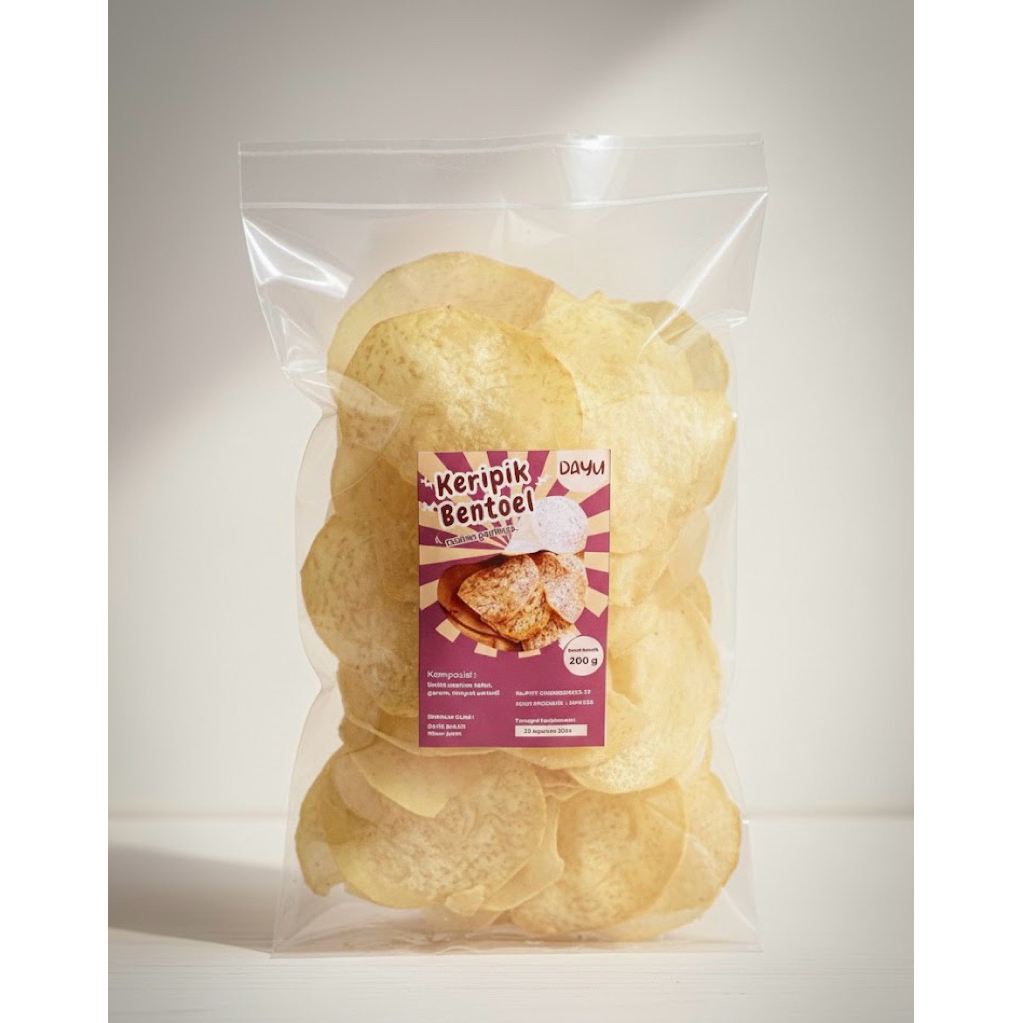 DAYU SNACK KERIPIK BENTOEL 200g
