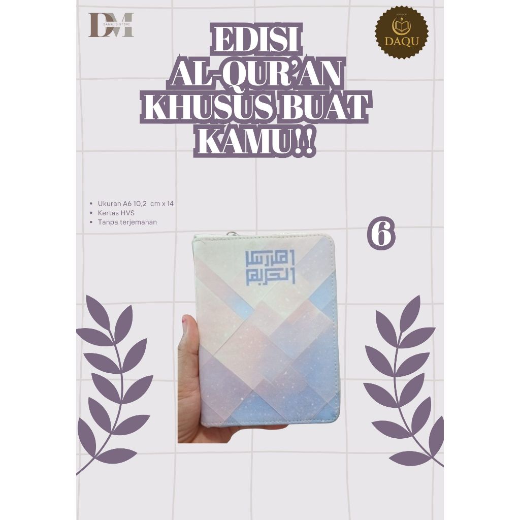 ALQURAN SAKU RESLETING QURAN MINI TERJEMAHAN | QURAN CANTIK | QURAN SAKU