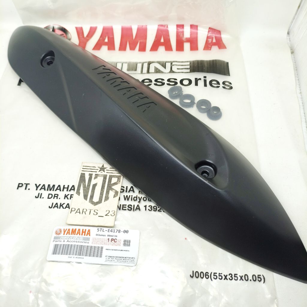 TAMENG KNALPOT 5TL TUTUP KENALPOT YAMAHA MIO SPORTY MIO SMILE MIO SOUL NOUNO ORI