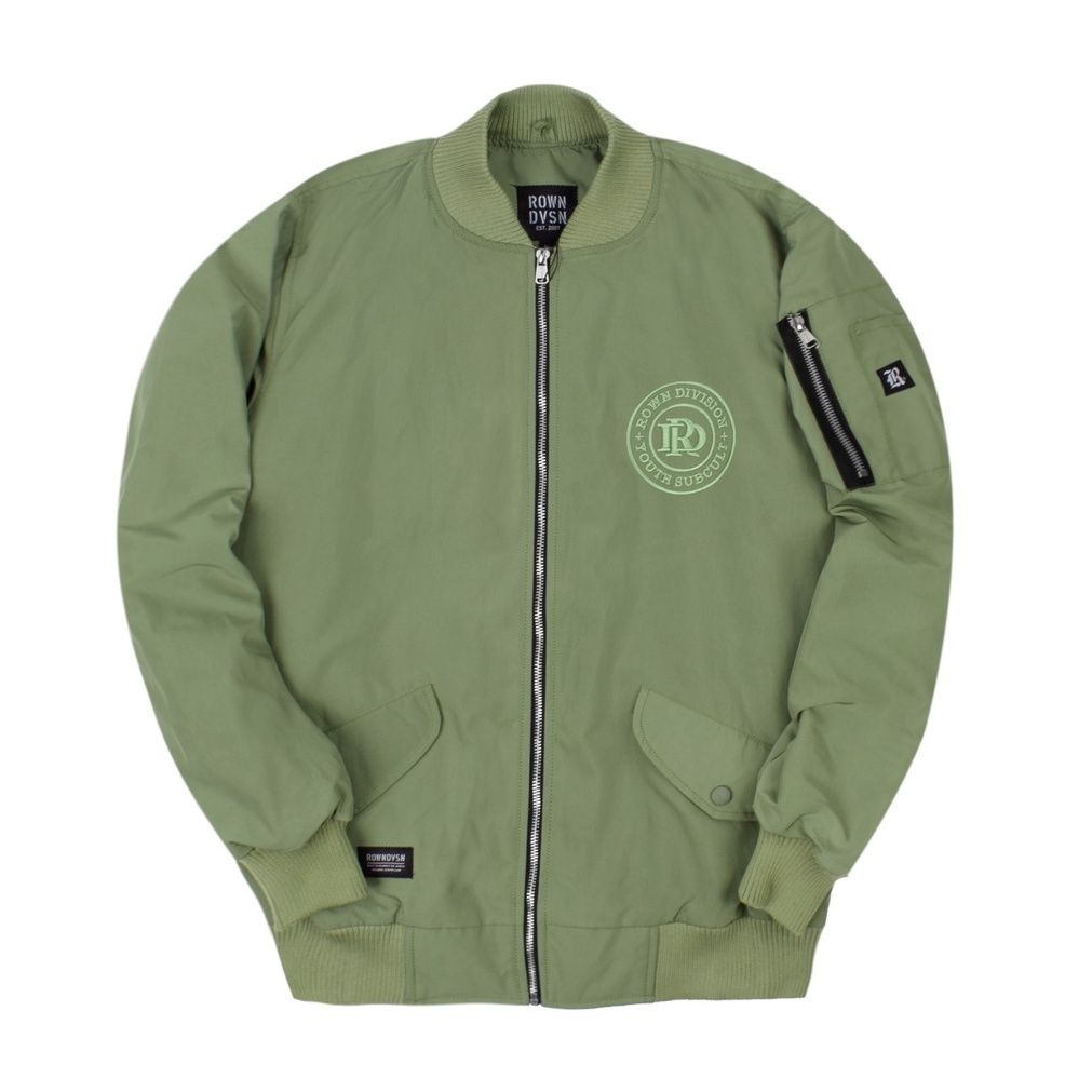 Rown Division Jaket Bomber Upton Green