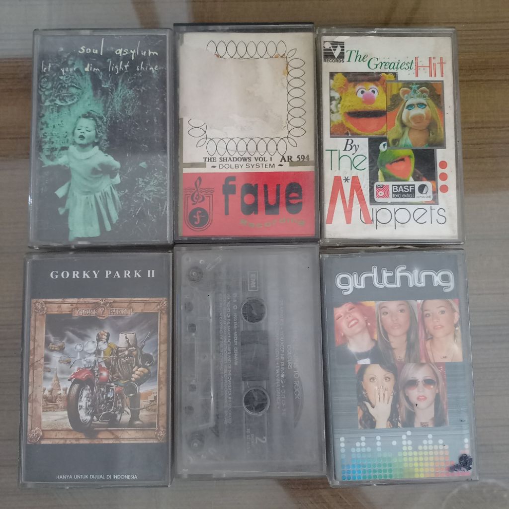 Kaset Pita Lagu Barat / Cassette Tape Koleksi Lagu Barat / Kumpulan The Greatest Hit The Muppet / La