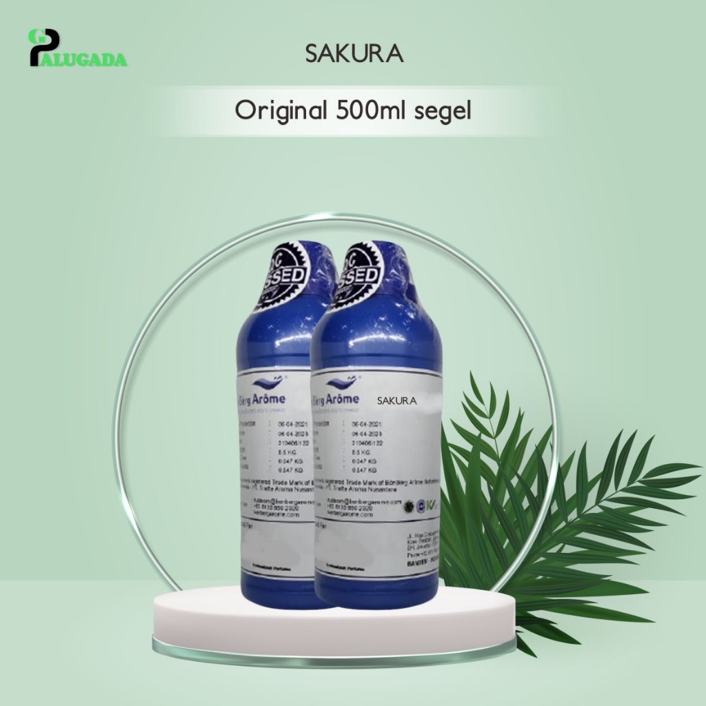 bibit parfum murni LAUNDRY  SAKURA  BENBERG 500ML SEGEL