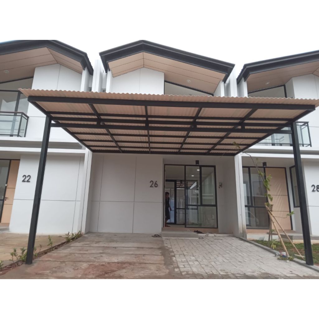 Kanopi Atap Alderon RS di Parung Panjang