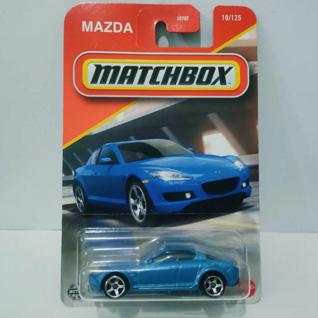 Matchbox Mazda RX-8 biru Diecast