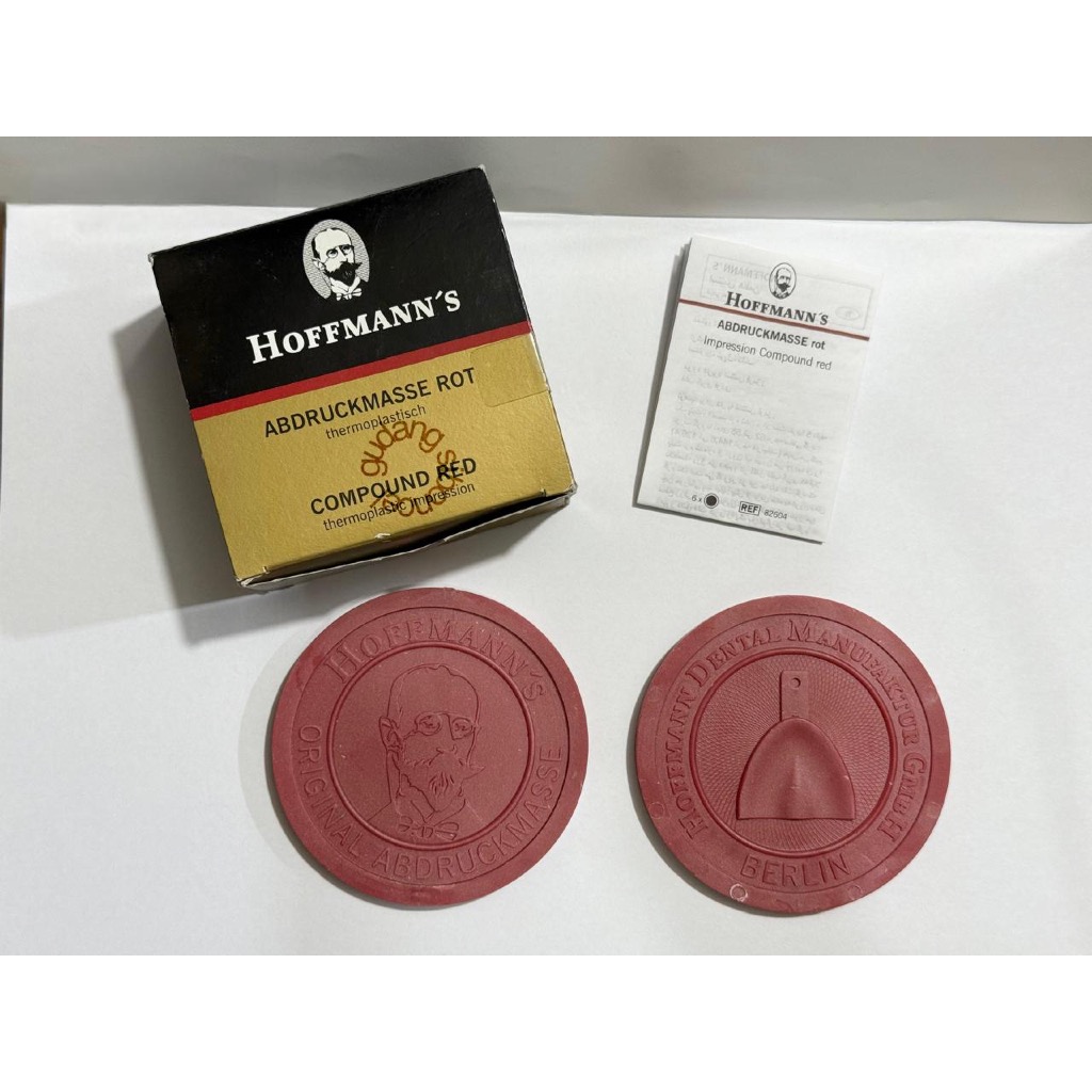 Karet Cetak Gigi Hoffmann's Untuk Gigi Palsu/ Impression Compound/ karet ukur gigi palsu