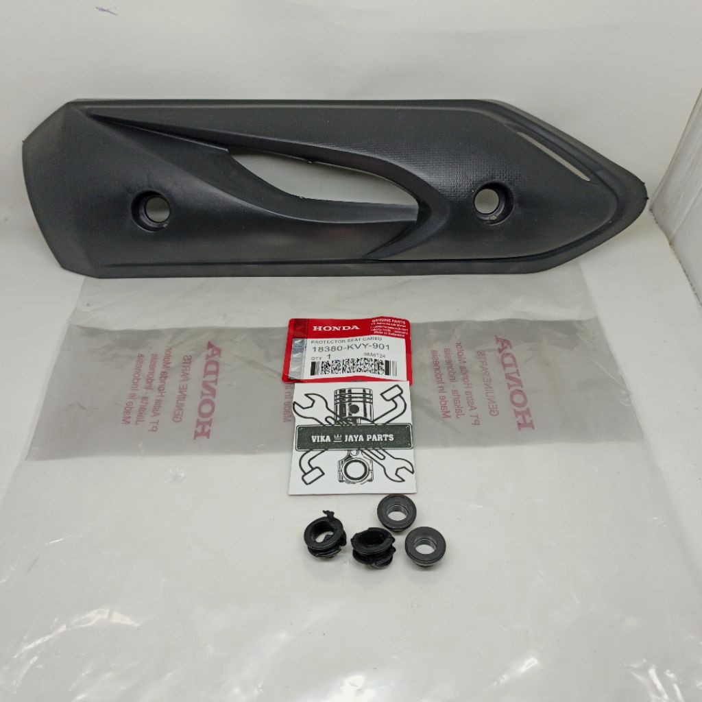 TAMENG KNALPOT KVY TUTUP NALPOT HONDA BEAT KARBU LAMA ORI