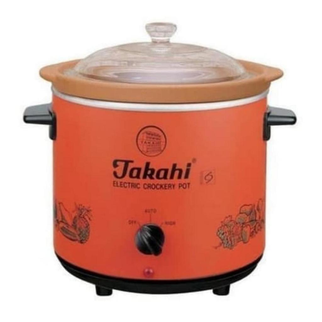 Takahi Slow Cooker 2.5L Tanah Liat Hemat Listrik