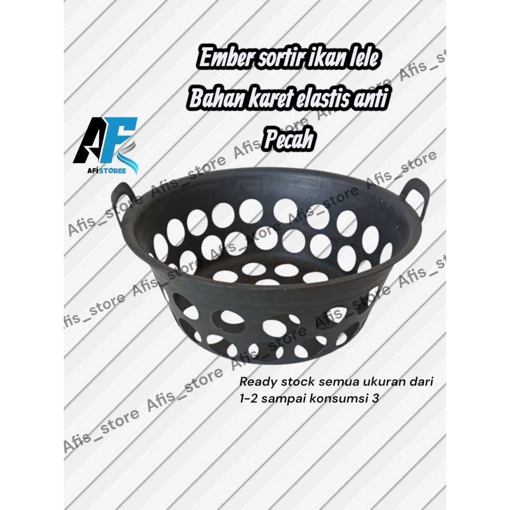 EMBER SORTIR IKAN LELE BAK SORTIRAN LELE ALAT SORTIR IKAN LELE AYAKAN IKAN LELE