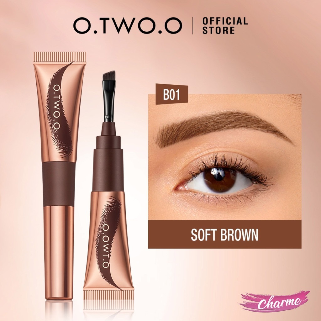 O.TWO.O 2 Colors Semi-Permanent Peel-off Brow Gel SC071