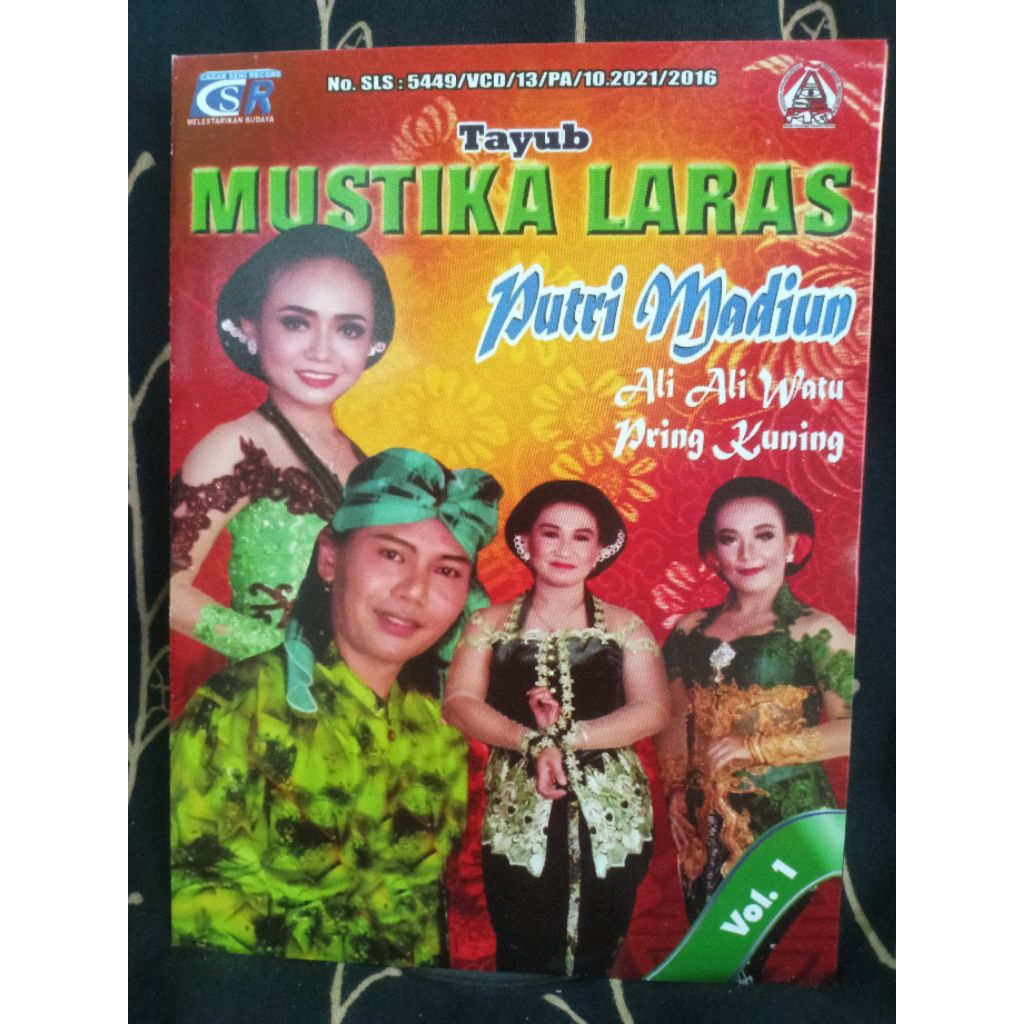 VCD TAYUB MUSTIKA LARAS VOL 1